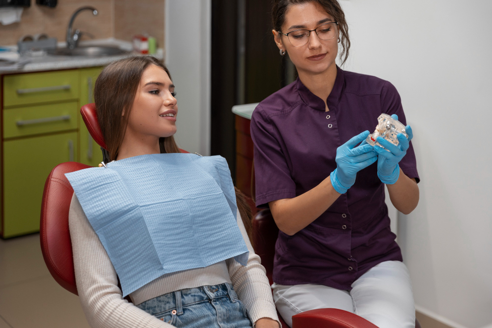 During a Dental Checkup